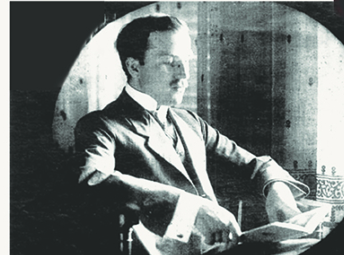 Historisches Porträt des Chemikers Jan Czochralski